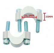 Bar Mount Raiser 22,2mm  H:25mm